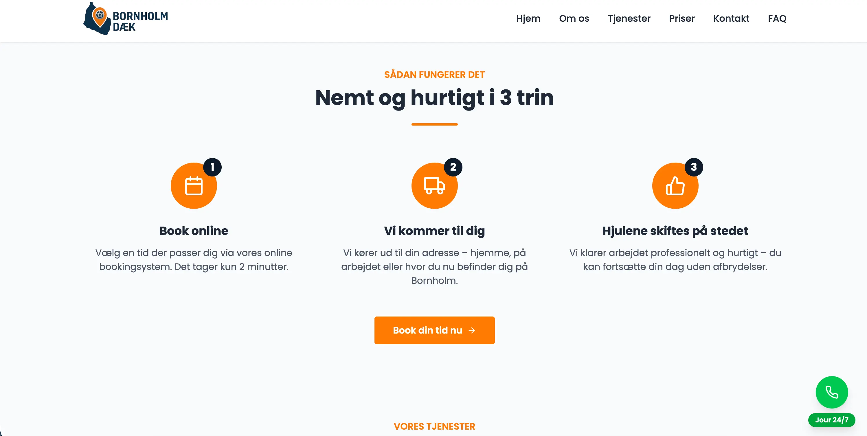 Bornholm Dæk däckservice och försäljning på Bornholm